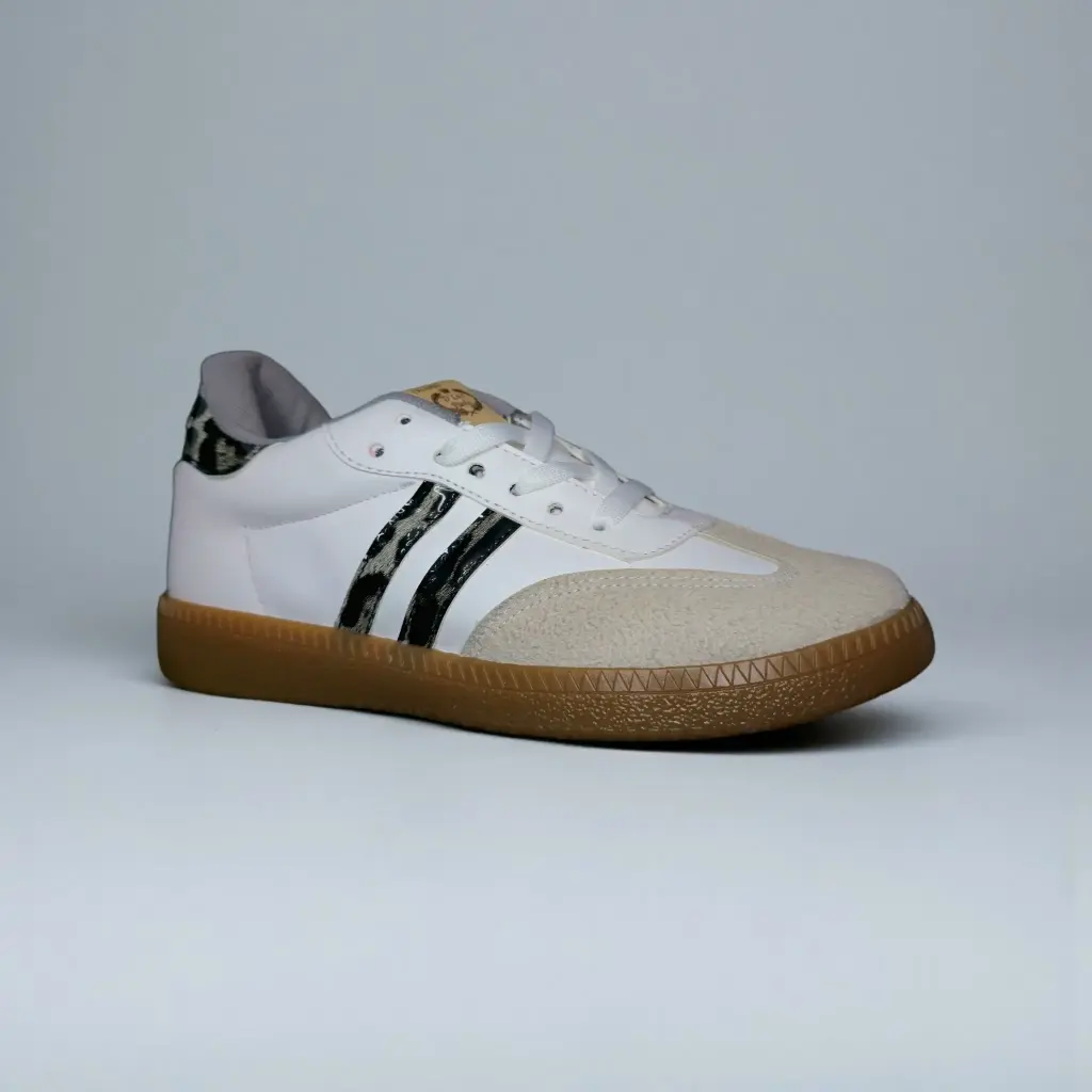 Sneaker D' Luz Paola Clásico (20, Negro Blanco)