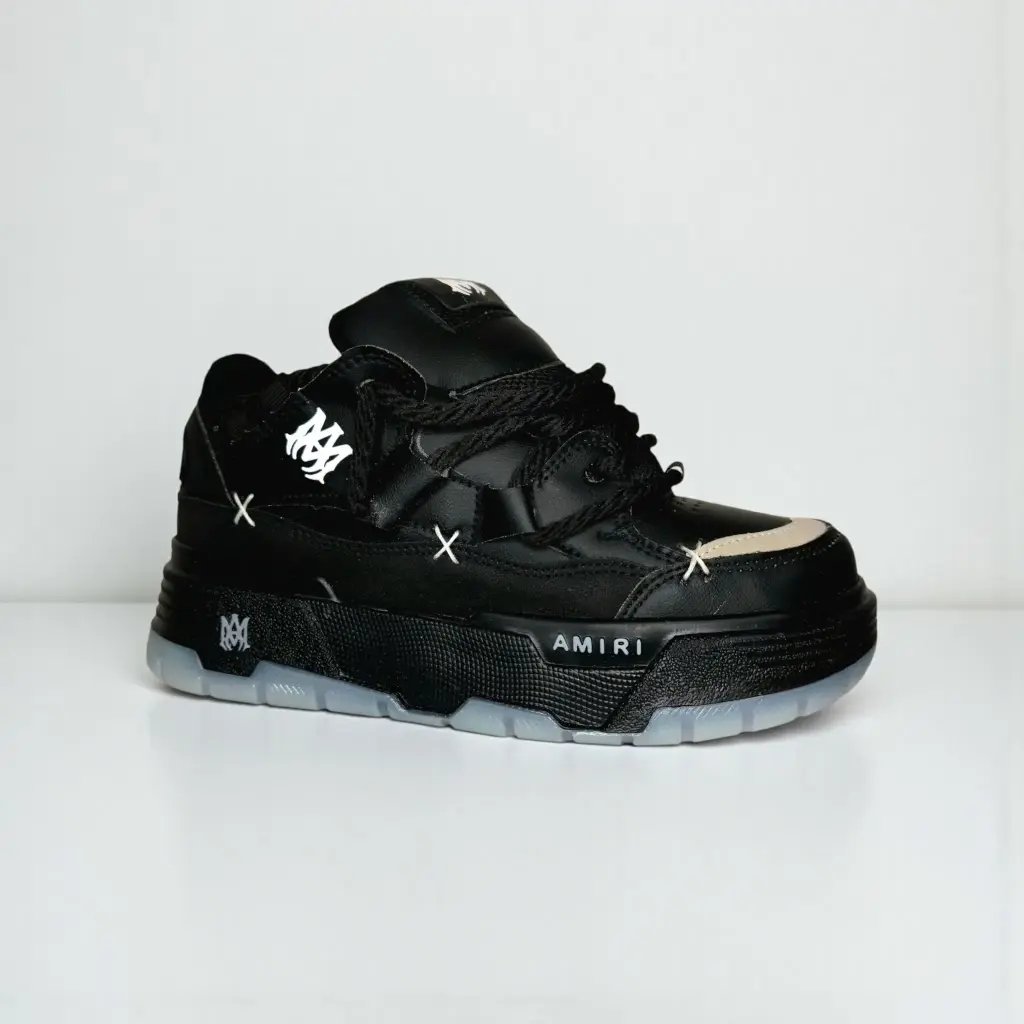 Sneaker AMR Estilo 6838 (20, Negro Blanco)