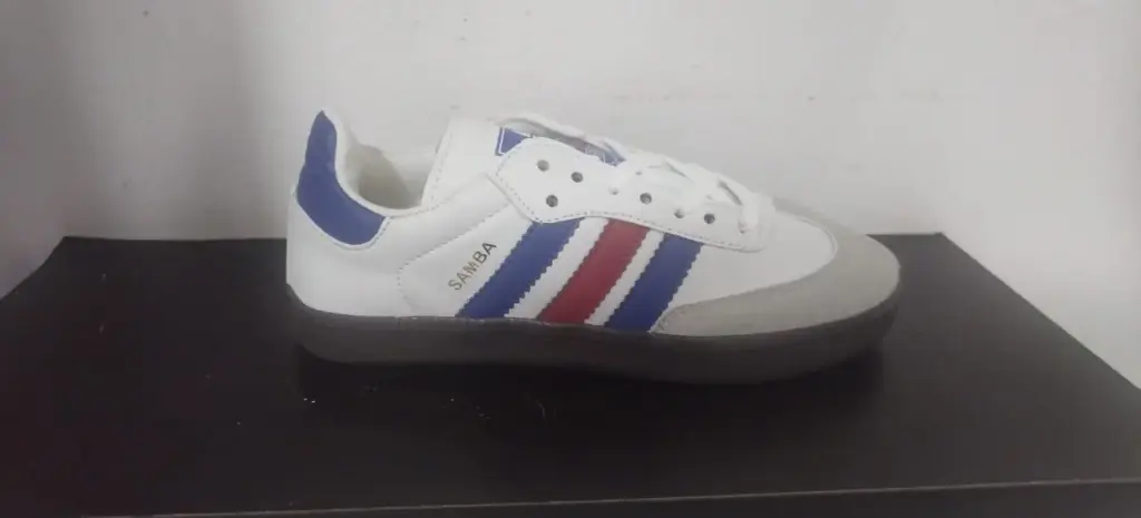 Sneaker Add Samba Clásico (20, Blanco Negro)